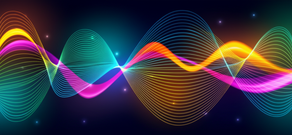 Music track waveform